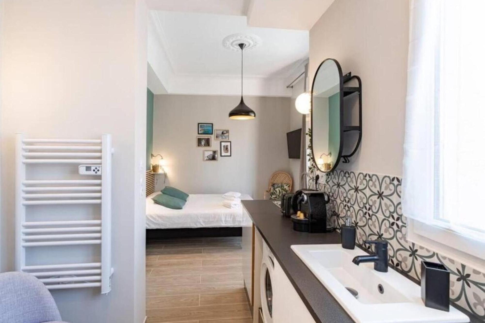 Lamartine - Studio W Terrace And Ac Very Central นีซ ภายนอก รูปภาพ